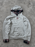 Patchwork Plaid Hoodie